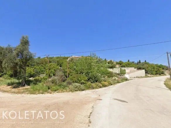 Plot Of X In Fiskardo, Greece