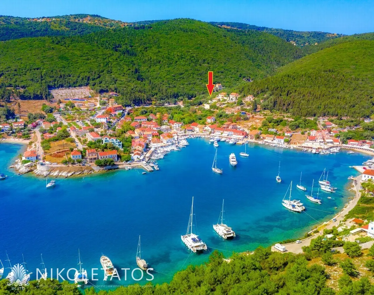 Plot Of X In Fiskardo, Greece