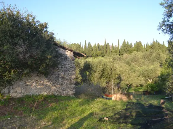 Land In Corfu, Greece