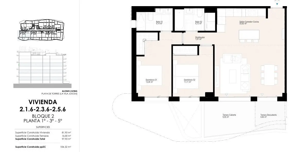Apartment Of 110 M² In Villajoyosa, Spain