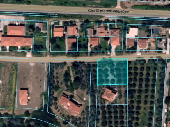 Land Of 991 M² In Chalkidiki