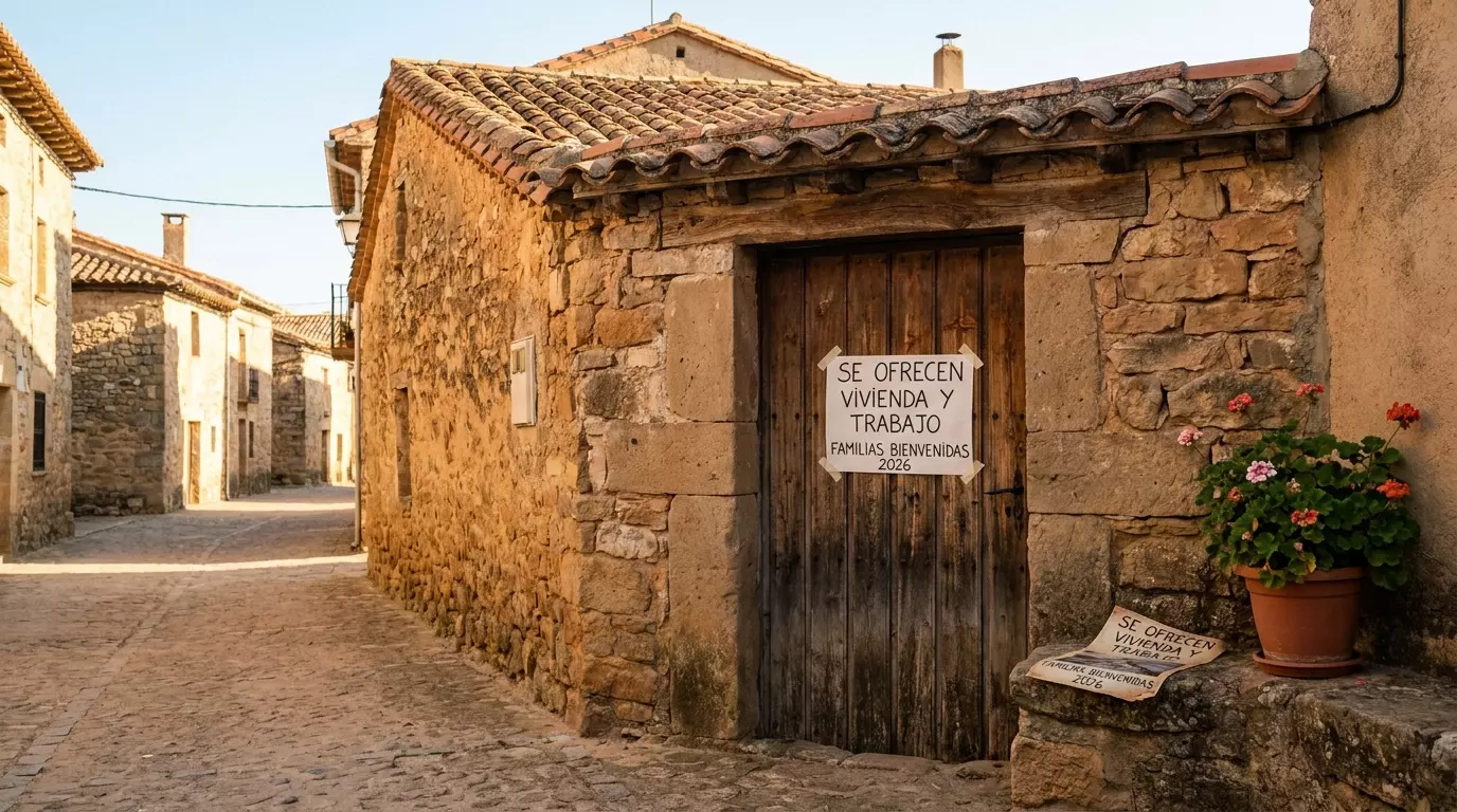 Spains dying villages now hand out free homes and steady jobs to families
