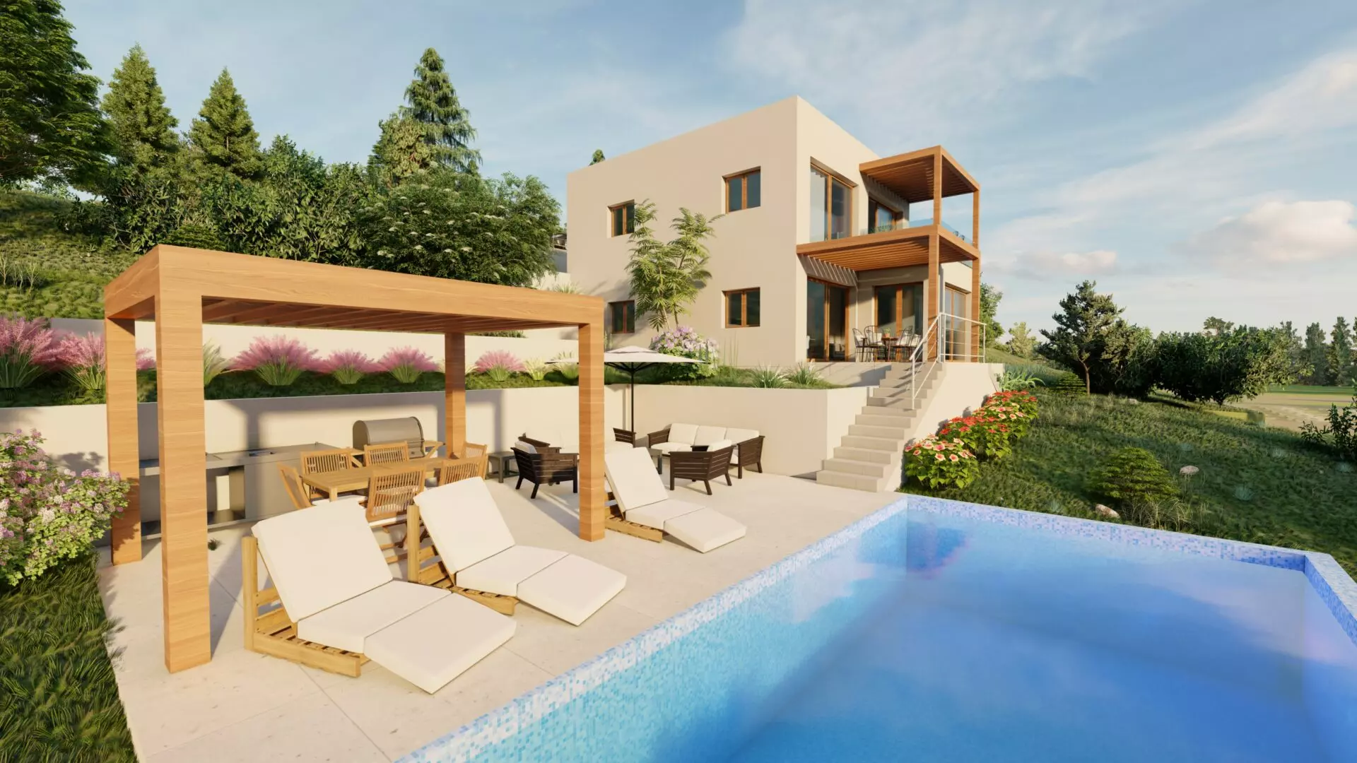 C Building Land Of 550 M² With A Conceptual Project For A Villa With A Swimming Pool In Hvar, Croatia
