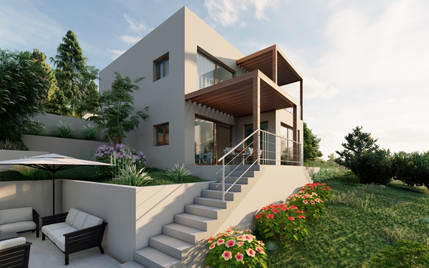 Building Land Of 550 M² With A Conceptual Project For A Villa With A Swimming Pool In Hvar, Croatia