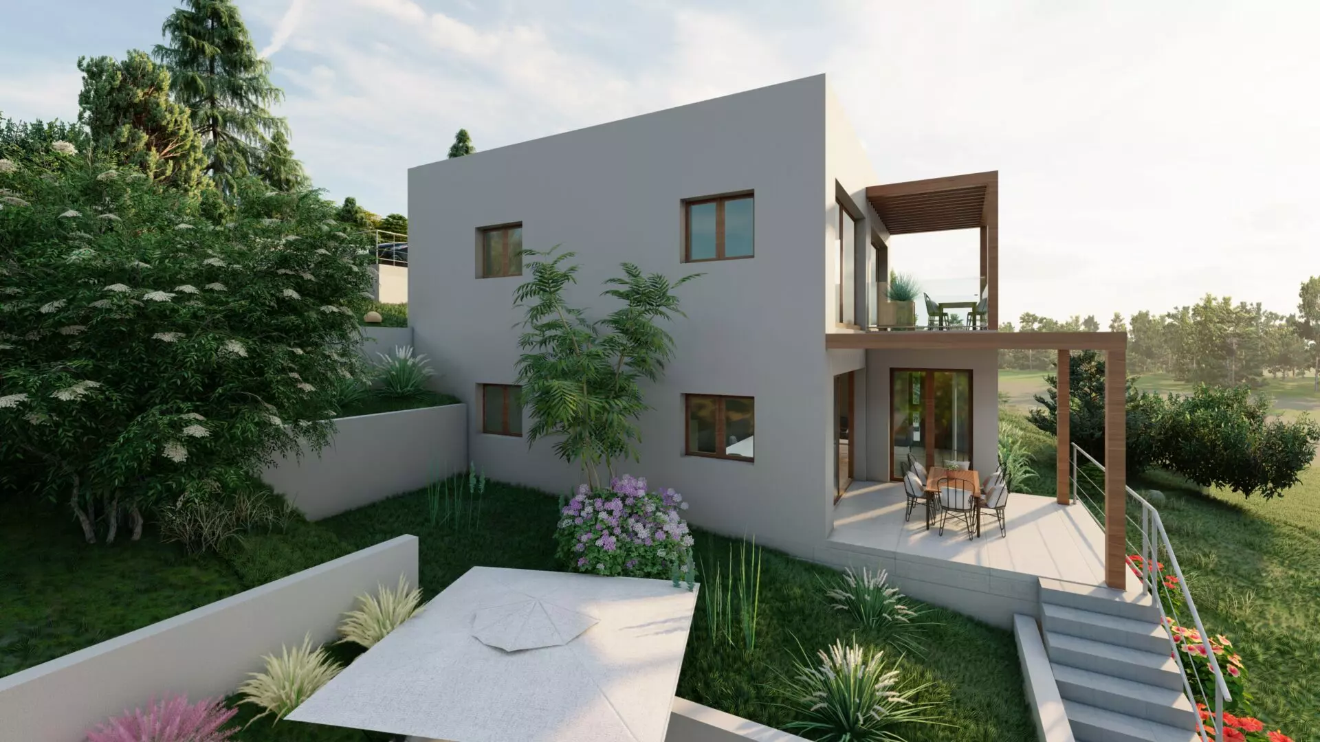 F Building Land Of 550 M² With A Conceptual Project For A Villa With A Swimming Pool In Hvar, Croatia