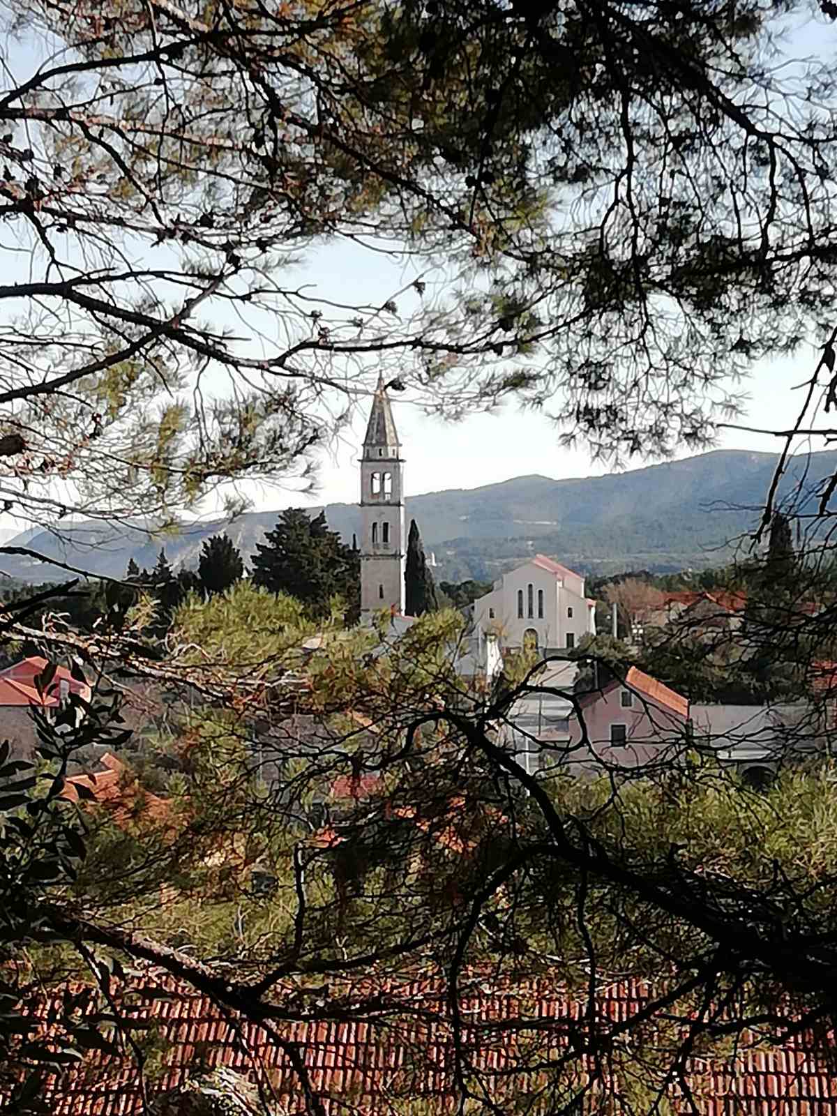 pogled na mjesto JI Building Land Of 550 M² With A Conceptual Project For A Villa With A Swimming Pool In Hvar, Croatia