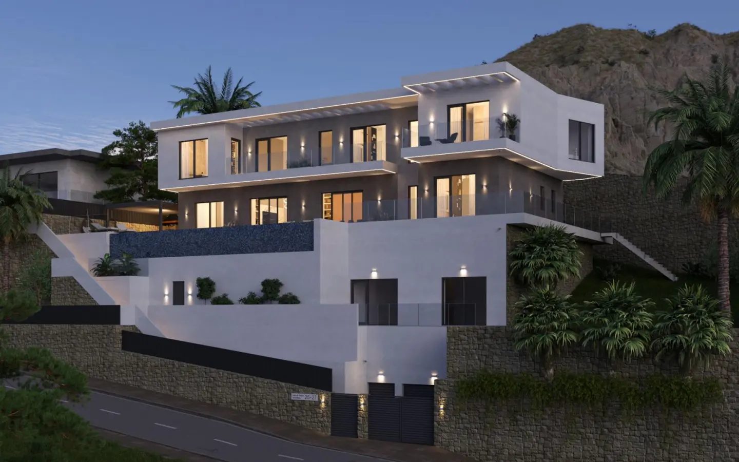Villa Of 638 M² In Finestrat, Spain