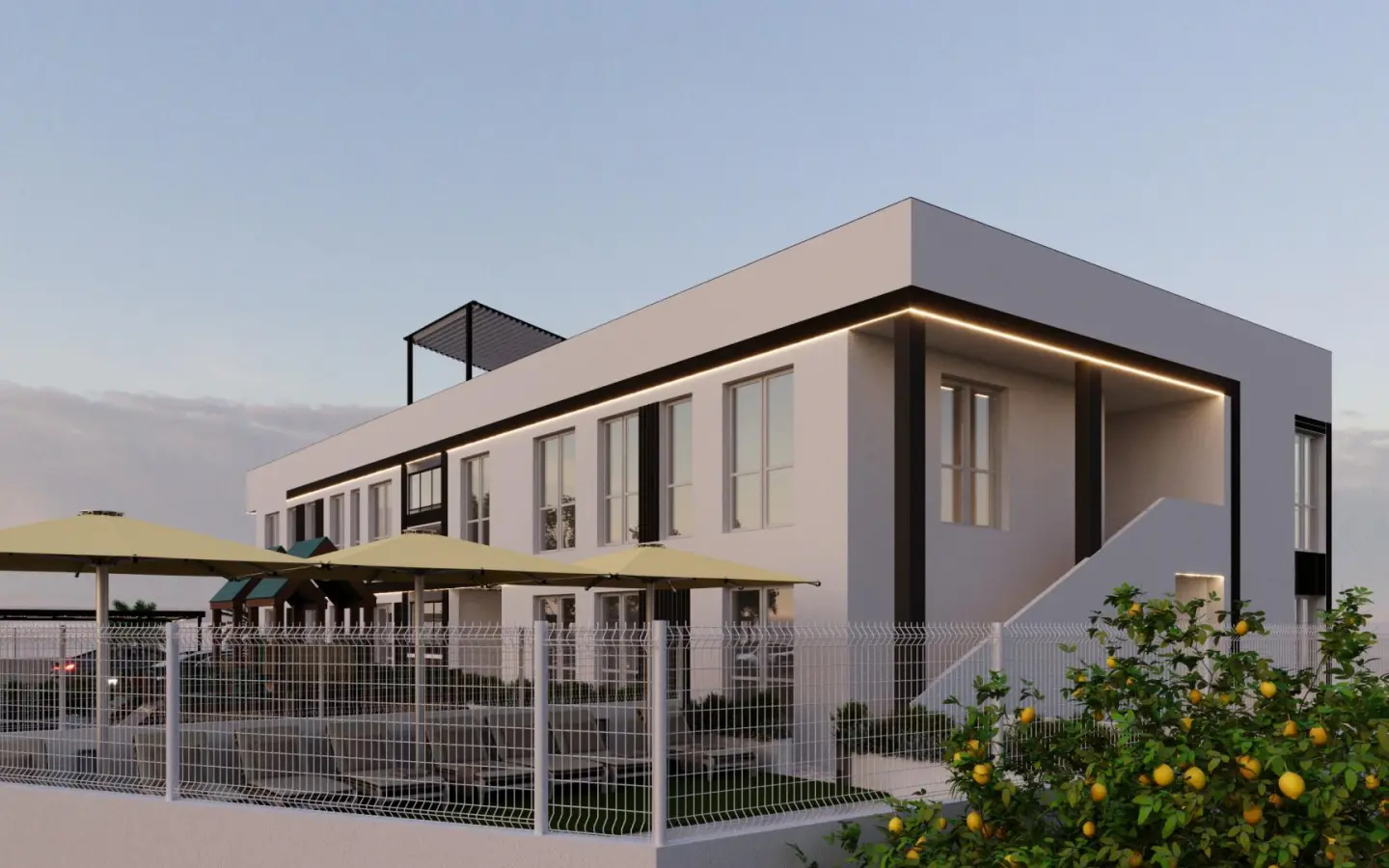 Penthouse Of 46 M² In Finestrat, Spain