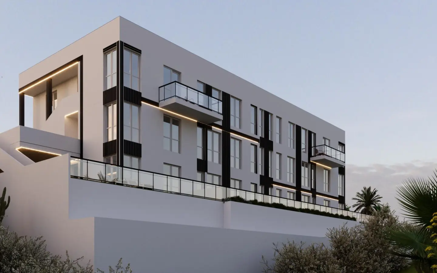 Penthouse Of 46 M² In Finestrat, Spain