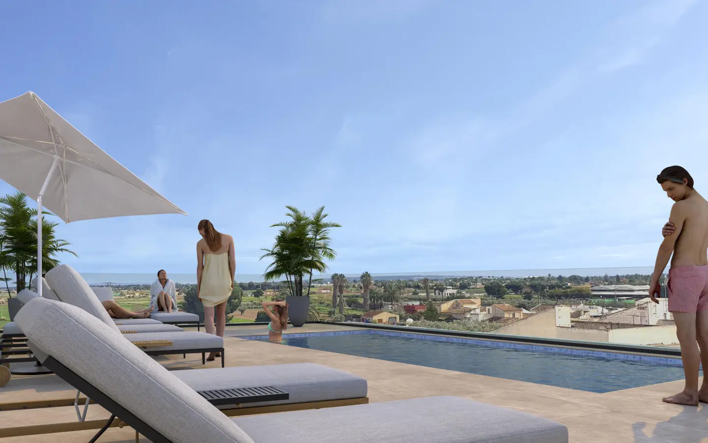 Penthouse Of 84 M² With Sea Views In Catral, Spain
