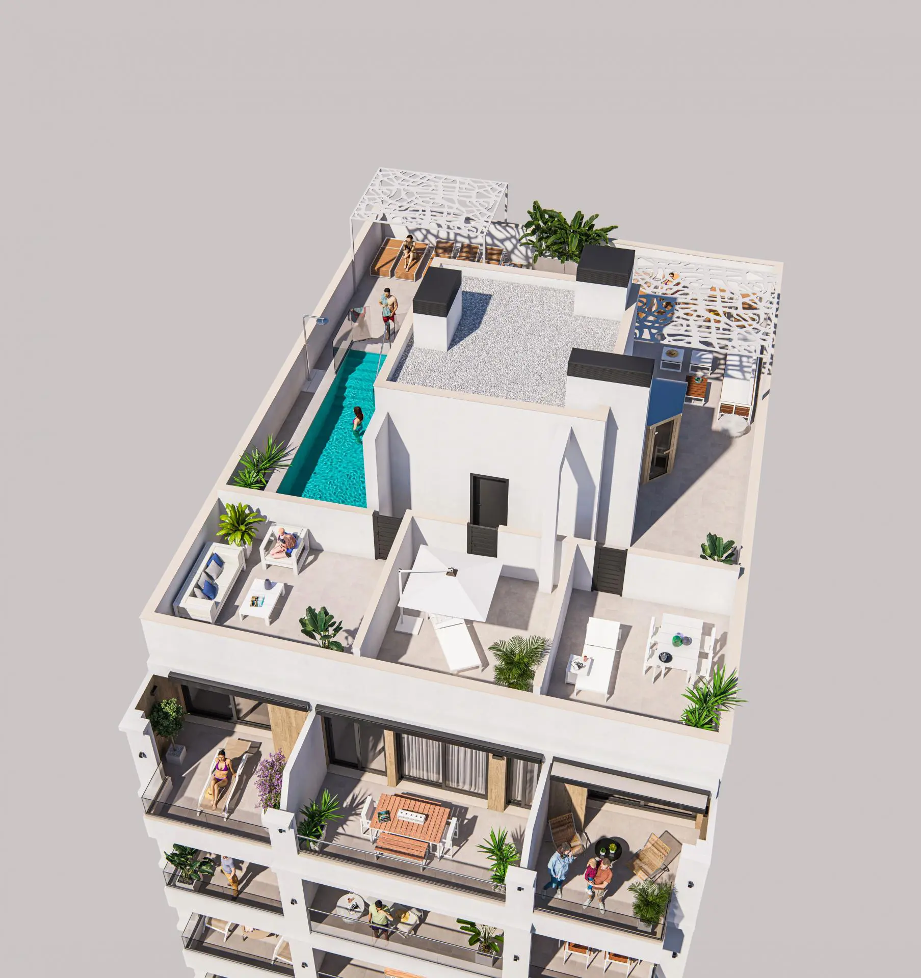 Penthouse Of 86 M² In Torrevieja, Spain