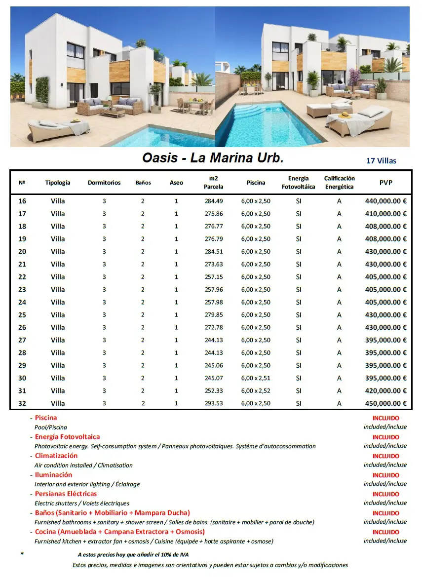 Villa Of 108 M² In La Marina, Spain