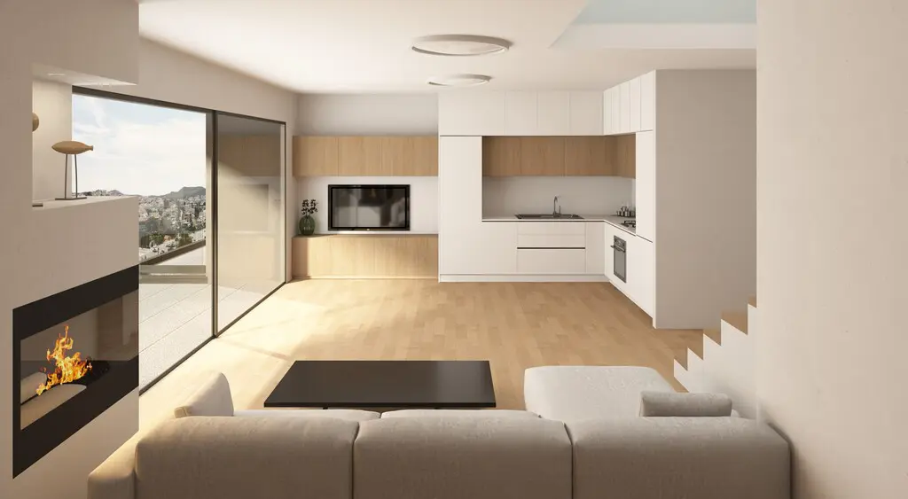 Duplex Of 124 M² In Athens