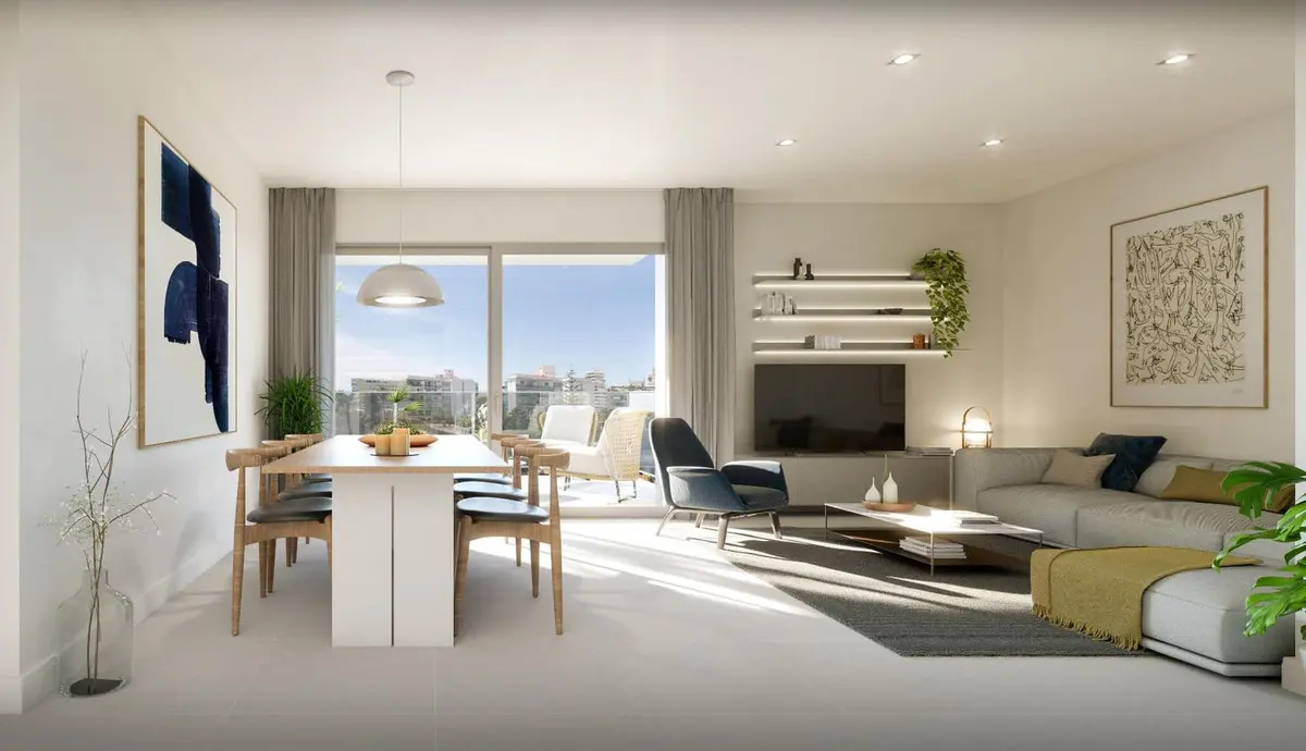 Three-bedroom Apartment In Benalmadena, Málaga, Spain