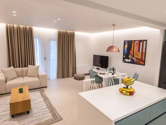 3-bedroom Flat In Neos Kosmos, Greece (102 M²)