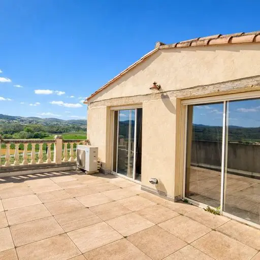 Village House Of 4 Bedrooms With Garage And Large Terrace With Panoramic Vineyard Views