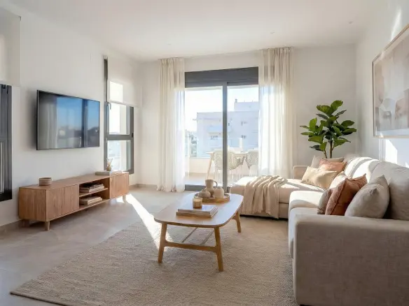 2-bedroom Penthouse In Benijofar, Spain (90 M²)