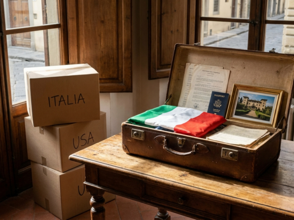 A recent change to Italy citizenship rules pushed them to pack up their lives
