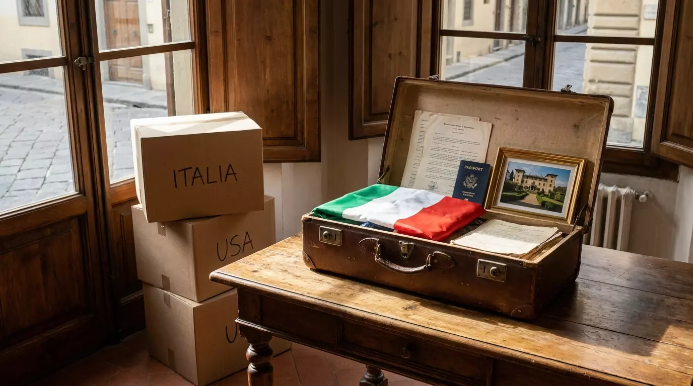 A recent change to Italy citizenship rules pushed them to pack up their lives