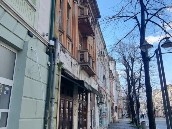 Building In The Heart Of Burgas City