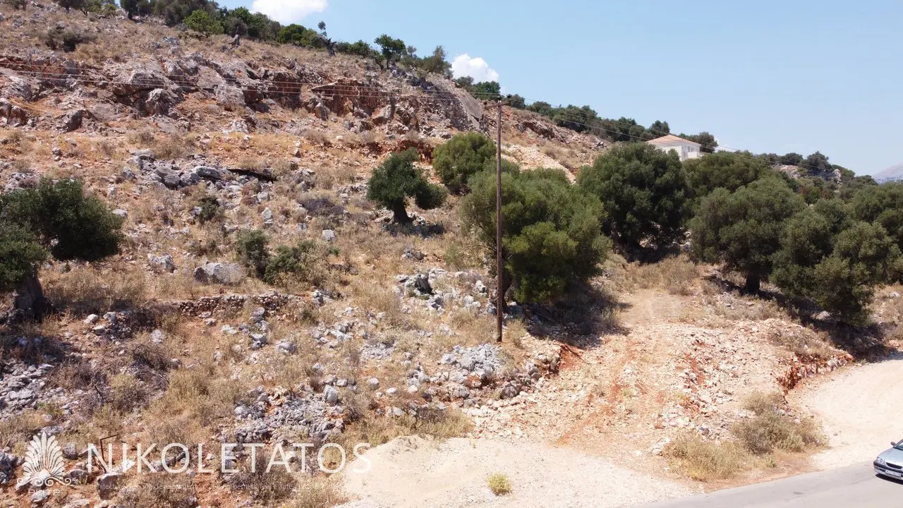 Discover Scenic Land In Skala Gradou, Greece