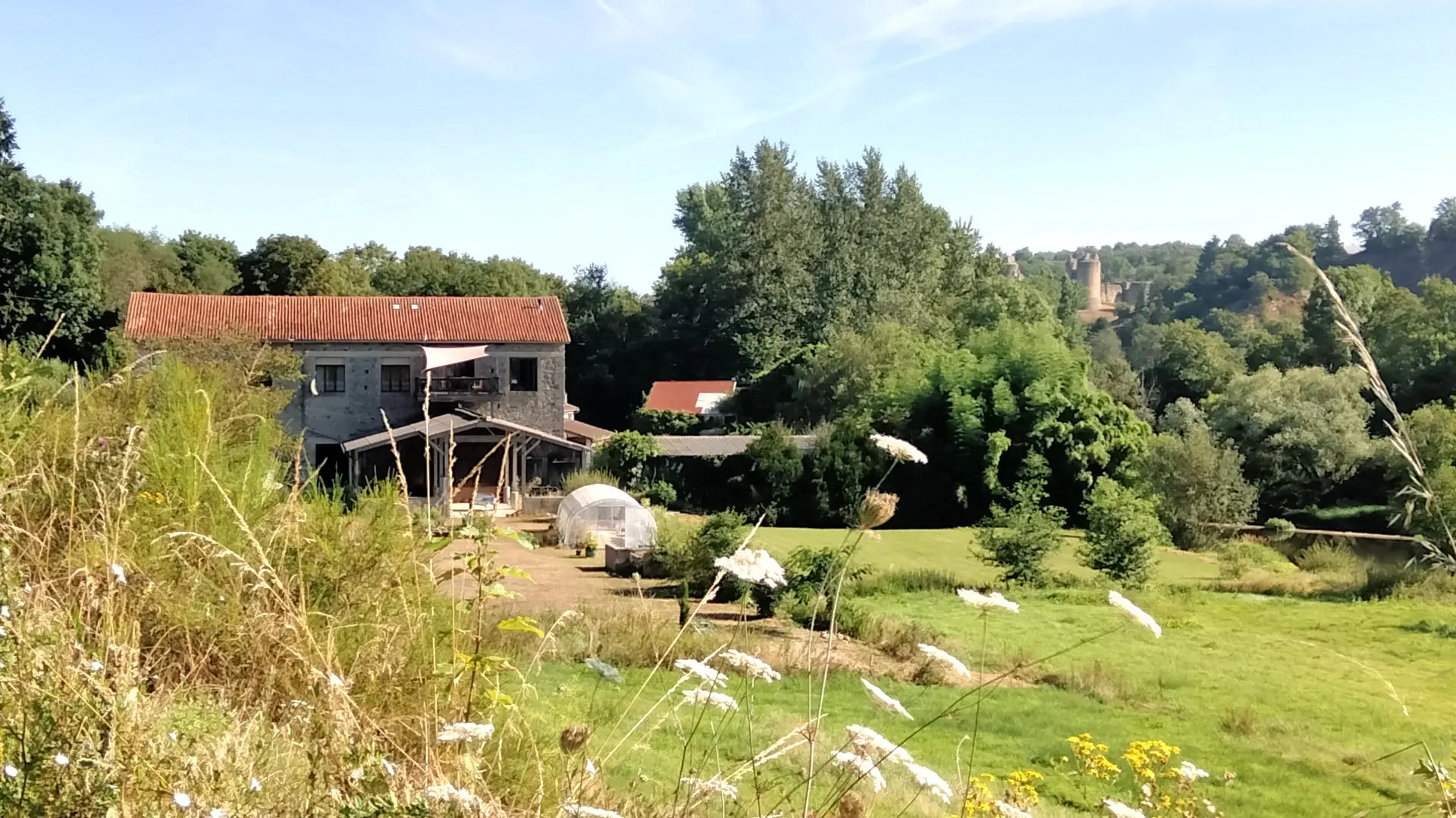 Loft Of 4 Beds, 2.5 Ha With Old Stone, Riverside, New York Style, Views, Outbuildings In Lessac (86)