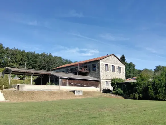 Loft Of 4 Beds, 2.5 Ha With Old Stone, Riverside, New York Style, Views, Outbuildings In Lessac (86)