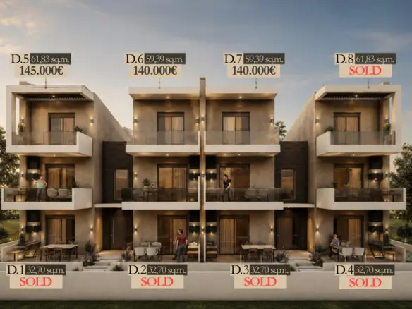 2-bedroom Maisonette Kavala Suburbs Modern Layout