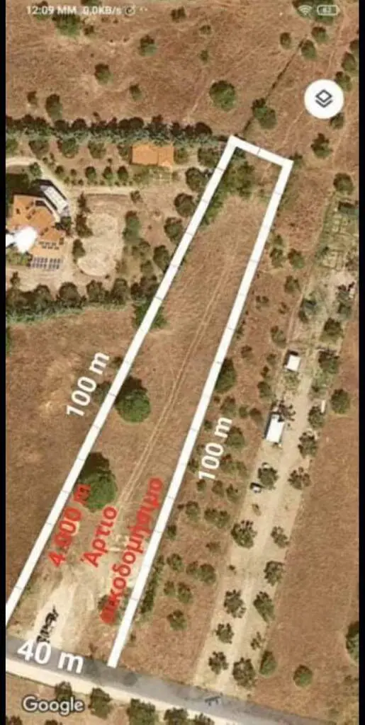 Land Of 4000 M² In Kassandra, Chalkidiki