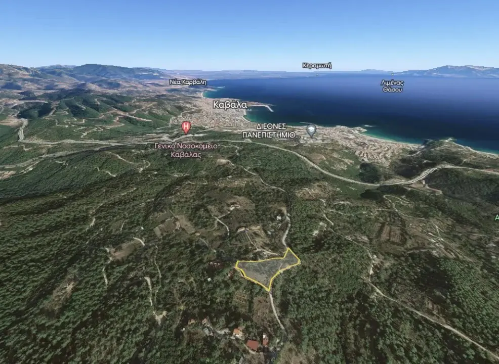 Land Of 6314 M² In Kavala