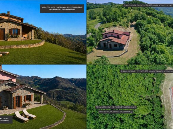 Villa Of 8093 M² With Private Park In Monferrato