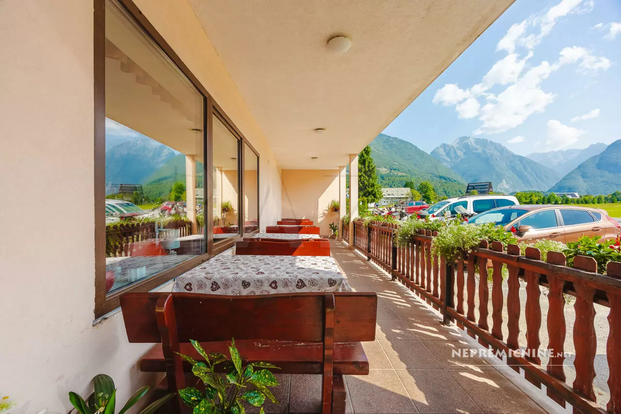 Restaurant Property Of 1000 M² With Accommodation Development Potential In Bovec, Slovenia