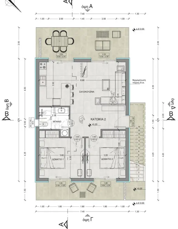 Flat Of 80 M² In Sithonia, Chalkidiki