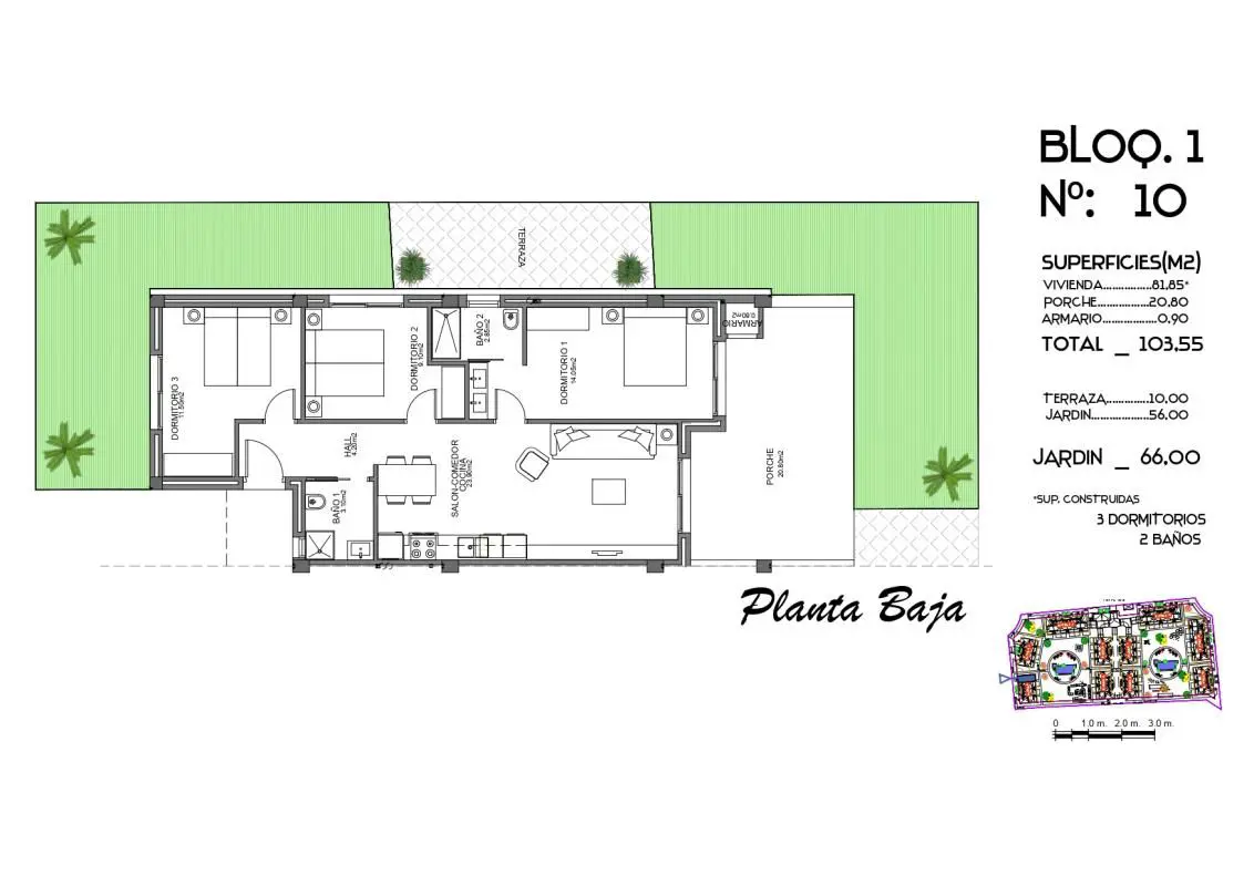 Apartment Of 81 M² In Guardamar Del Segura, Spain