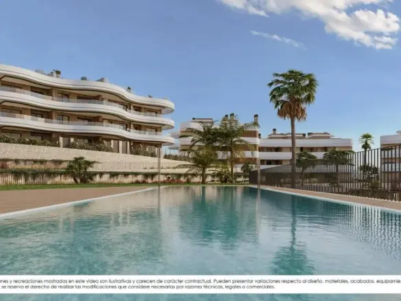 Apartment Of 90 M² With Sea Views In Finestrat, Spain