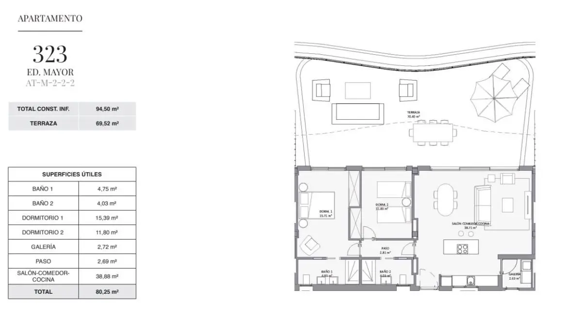 Apartment Of 96 M² With Sea Views In Alfaz Del Pi, Spain