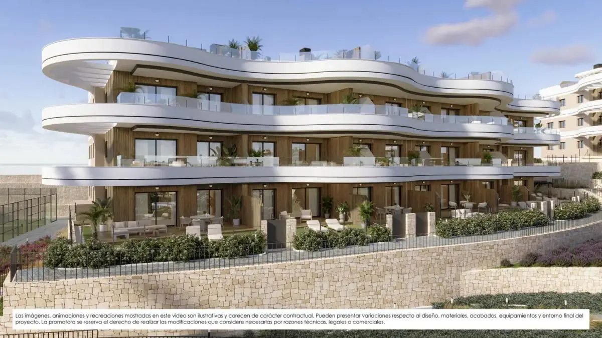 Apartment Of 106 M² With Sea View In Finestrat