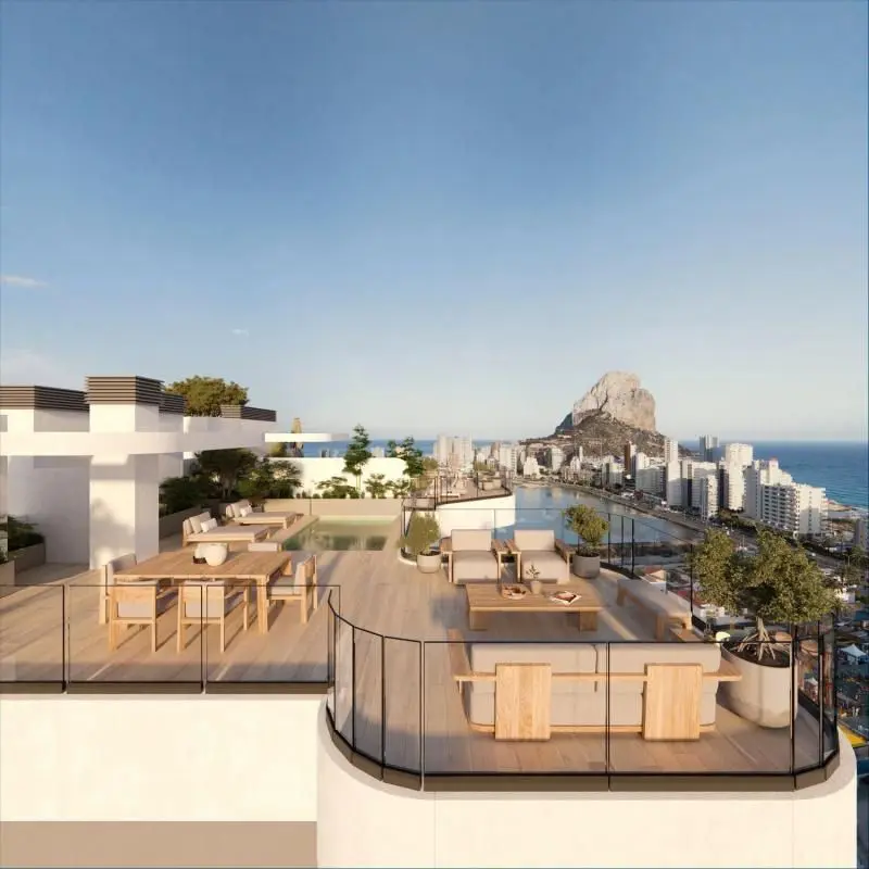 Apartment Of 118 M² With Sea View In Calpe, Spain