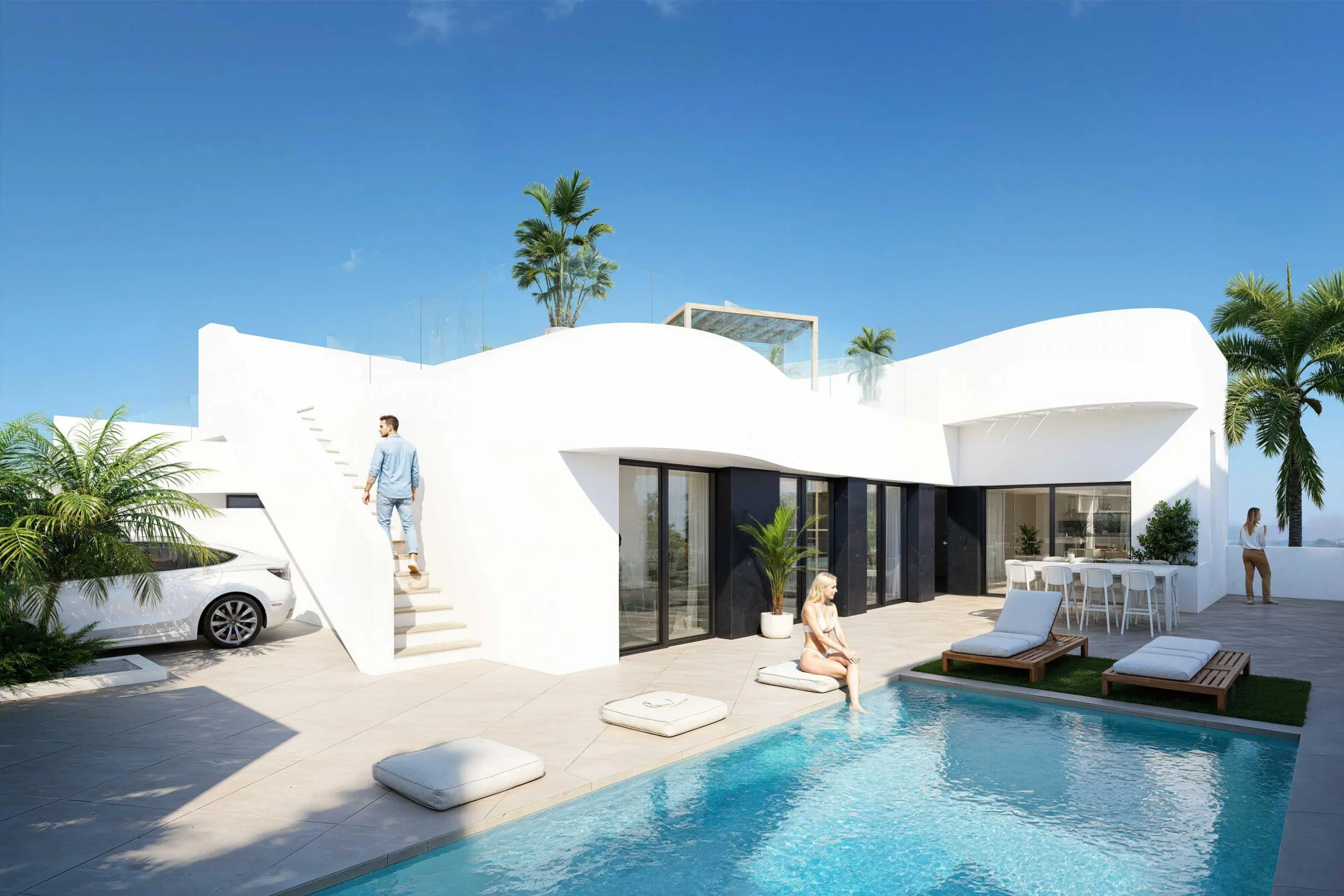 Villa Of 111 M² In Algorfa