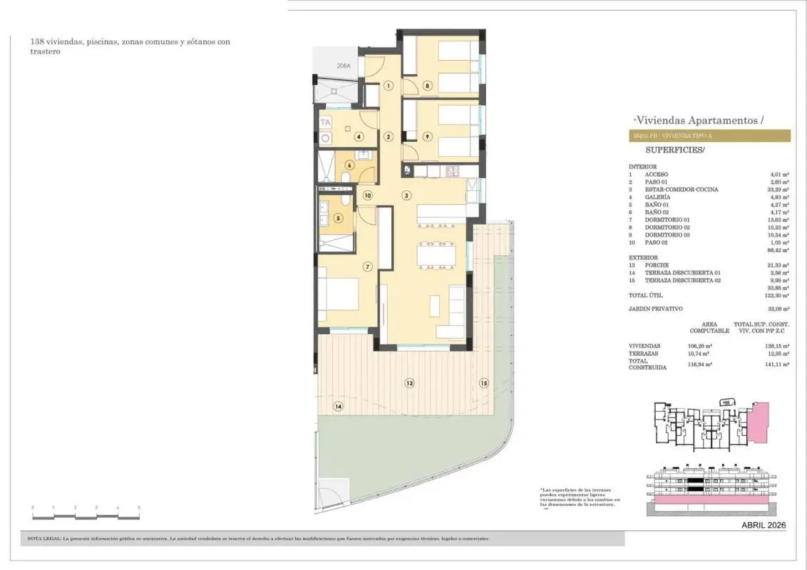 Apartment Of 106 M² With Sea View In Finestrat