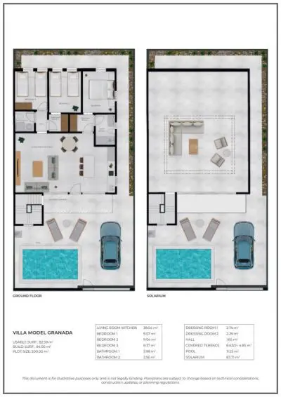 Villa Of 94 M² In Fuente Alamo De Murcia, Spain