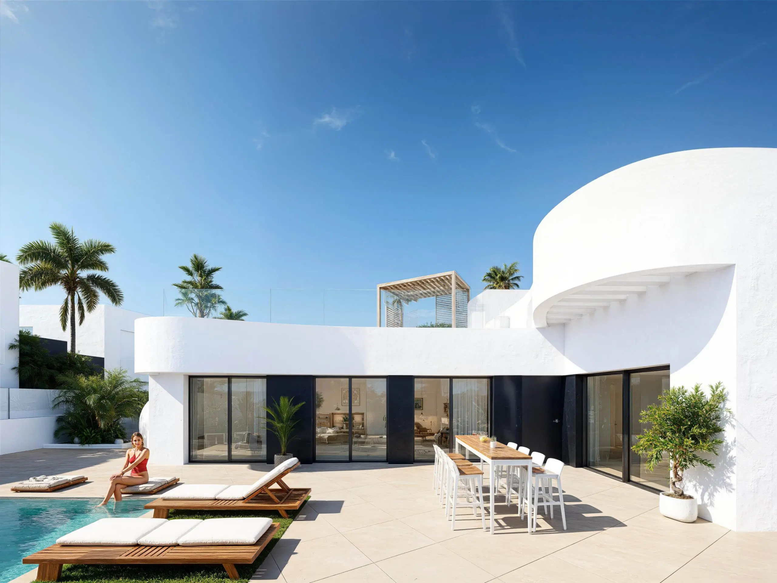 Villa Of 111 M² In Algorfa