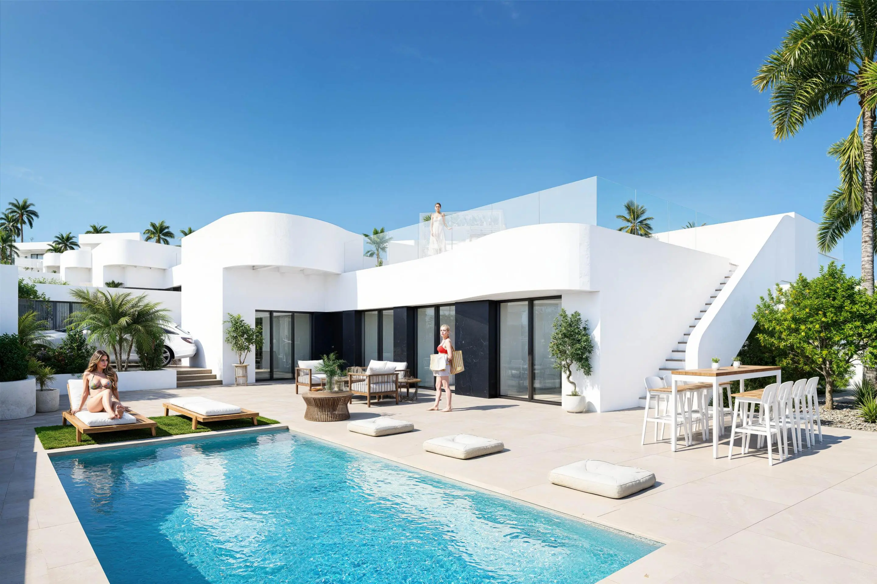 Villa Of 111 M² In Algorfa