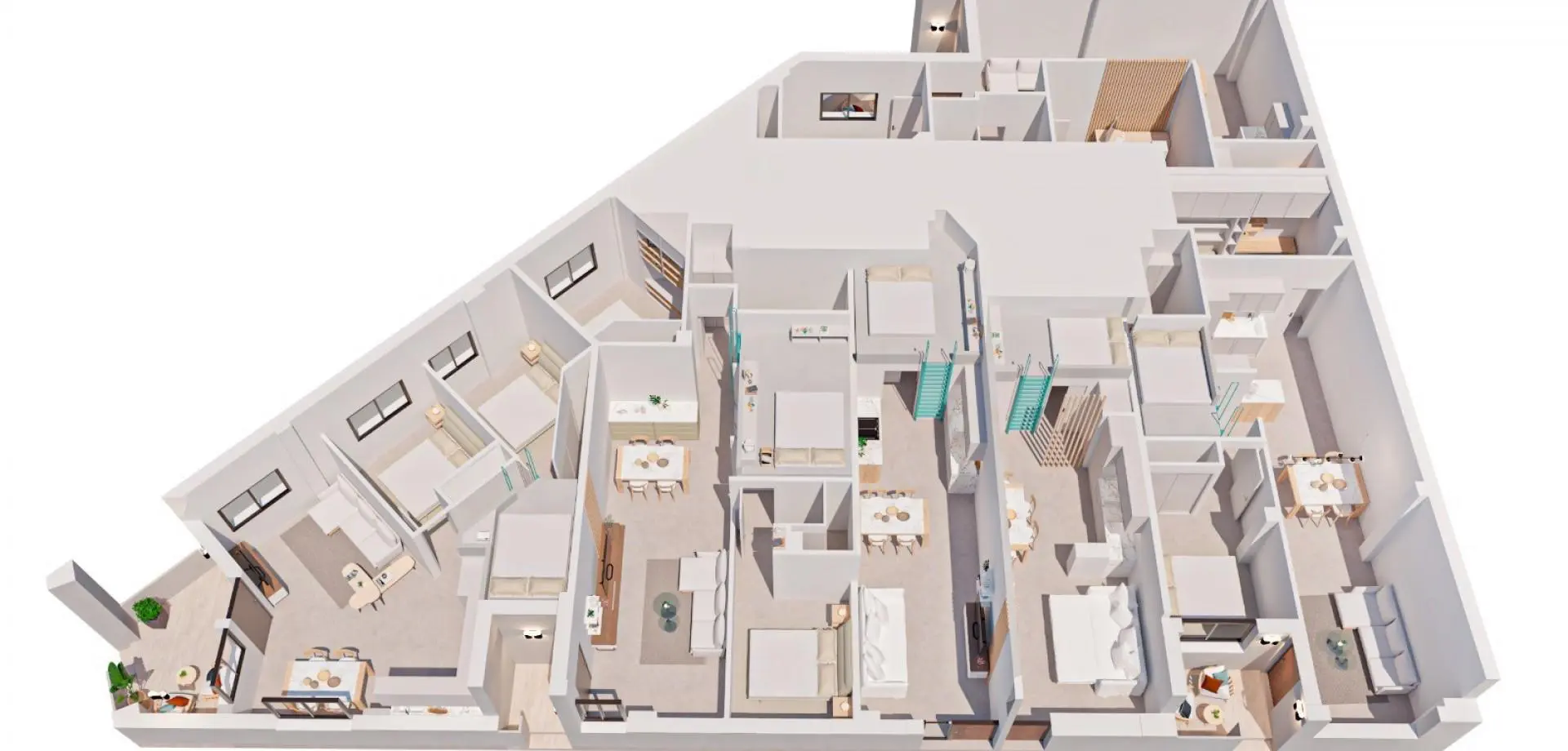 Apartment Of 56 M² In Pilar De La Horadada