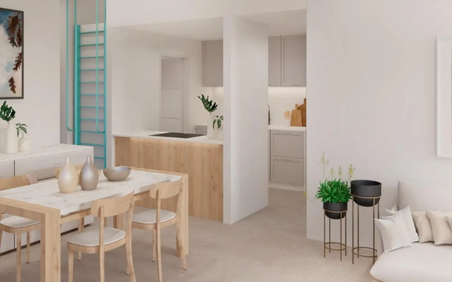 Apartment Of 56 M² In Pilar De La Horadada