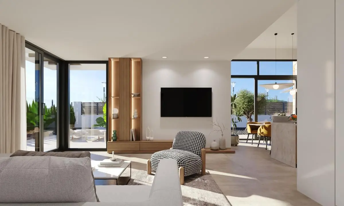 Villa Of 133 M² In Fuente Alamo De Murcia, Spain