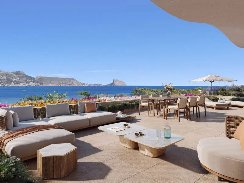 Apartment Of 96 M² With Sea Views In Alfaz Del Pi, Spain