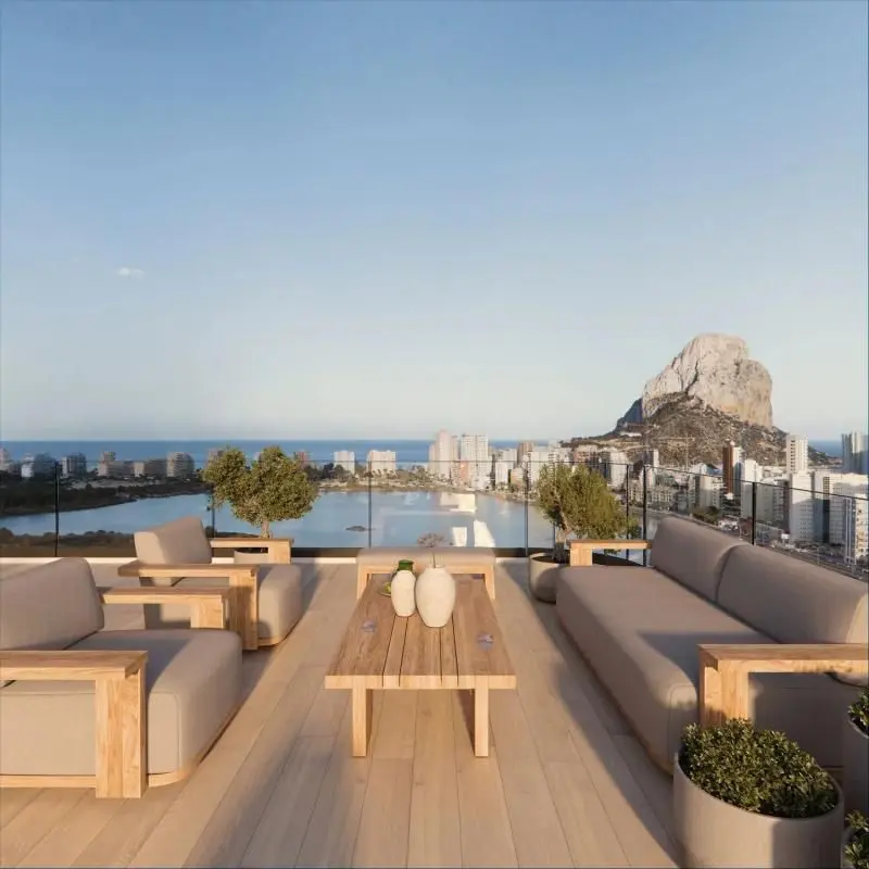 Apartment Of 118 M² With Sea View In Calpe, Spain