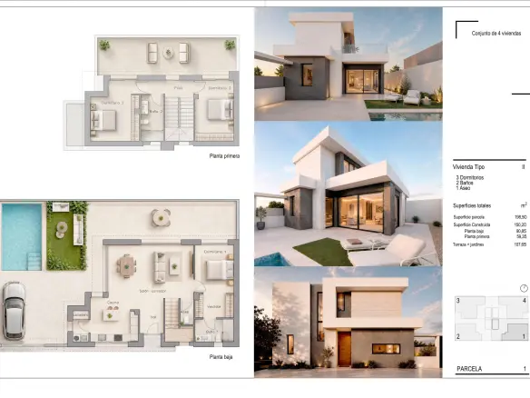 3-bedroom Villa In Pilar De La Horadada, Spain (150 M²)
