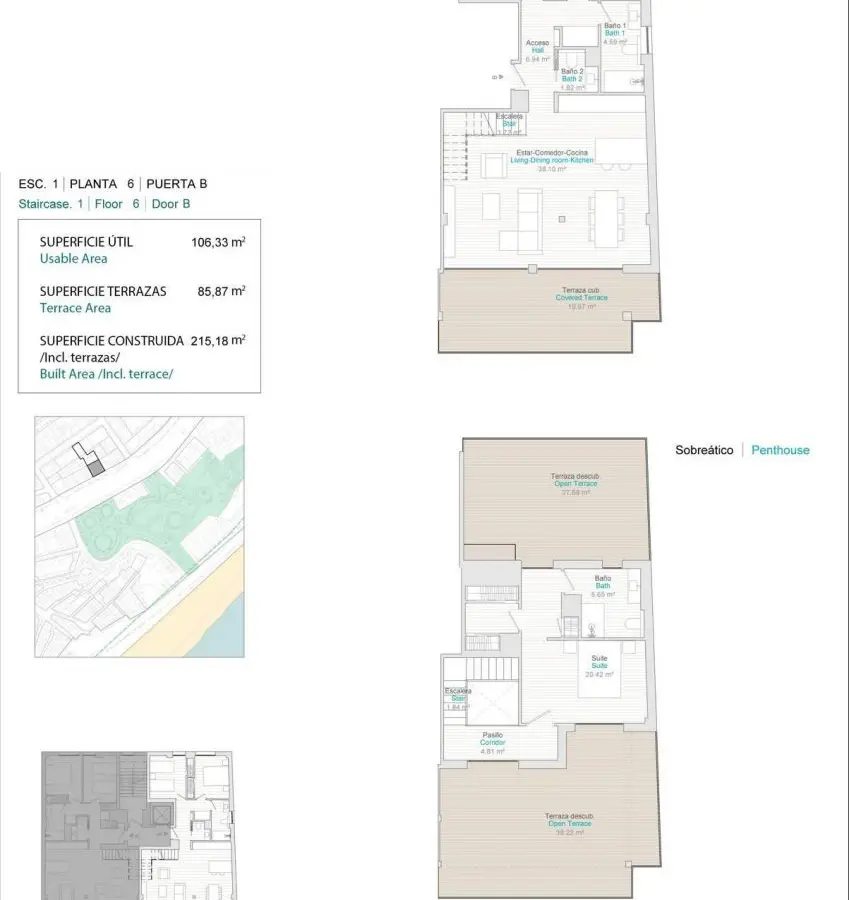 3-bedroom Penthouse In Villajoyosa, Spain (215 M²)